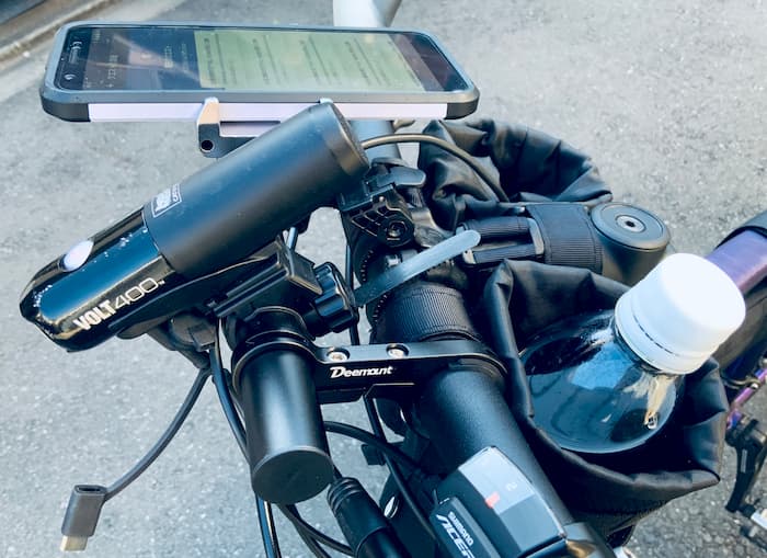 自転車　ハンドル周り