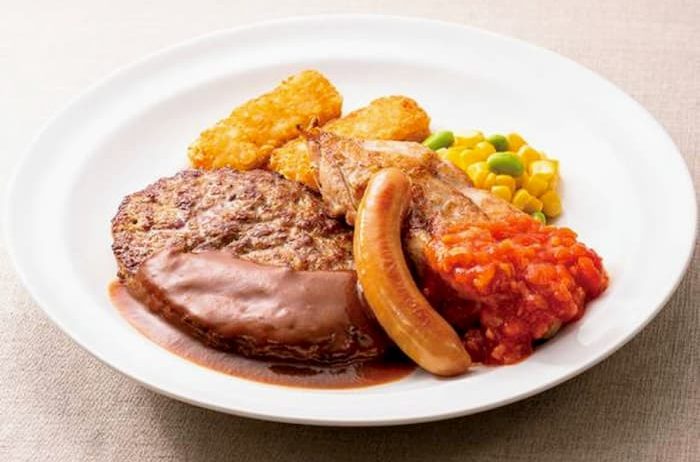 ミックスグリル弁当：注文アプリから引用