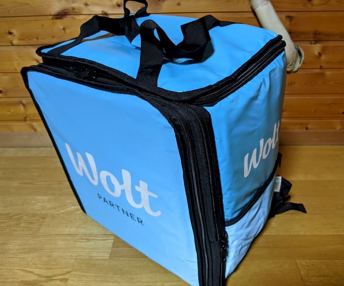 Wolt(ウォルト) 配達バッグ